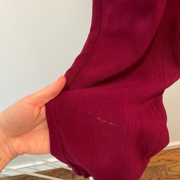 ankle length pants with elastic waist - Picture 3 of 7